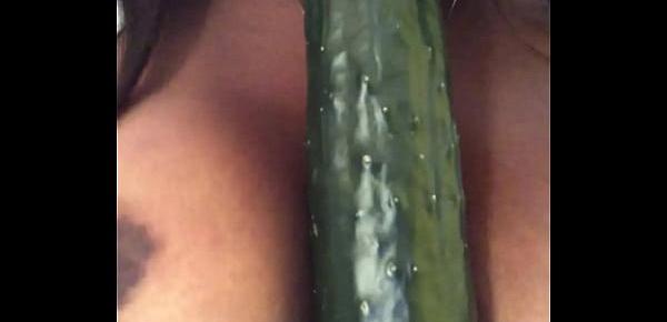 Solo cherokee titjob cucumber